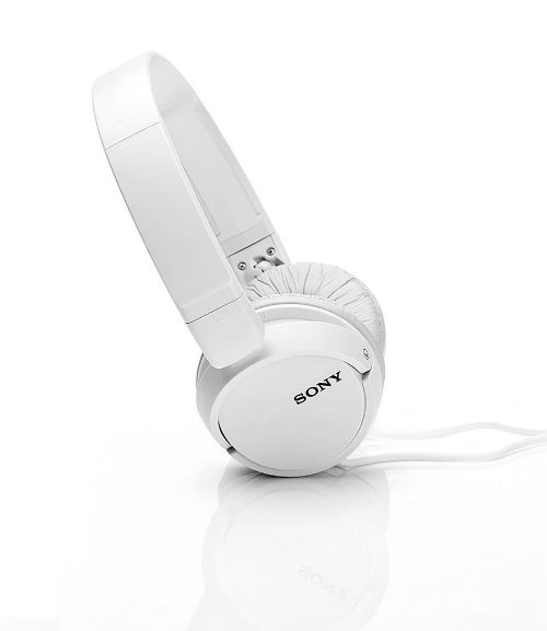 Sony MDR-ZX110A On-Ear Stereo Headphones (White) - SBGTRENDS